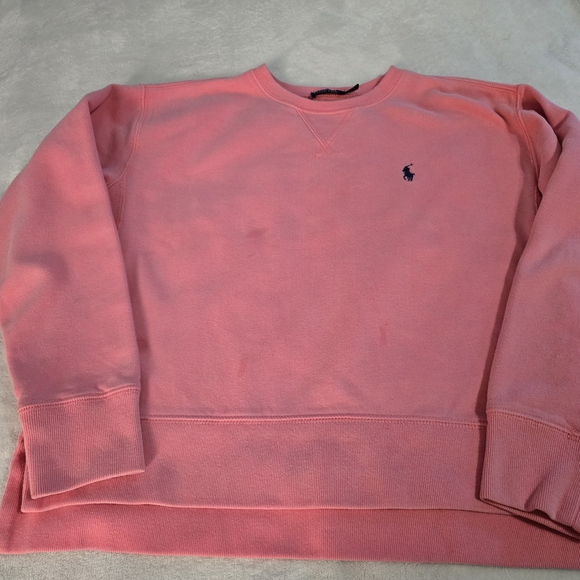 Ralph Lauren Women's Coral Pink  Sweatershirt - Picture 3 of 9